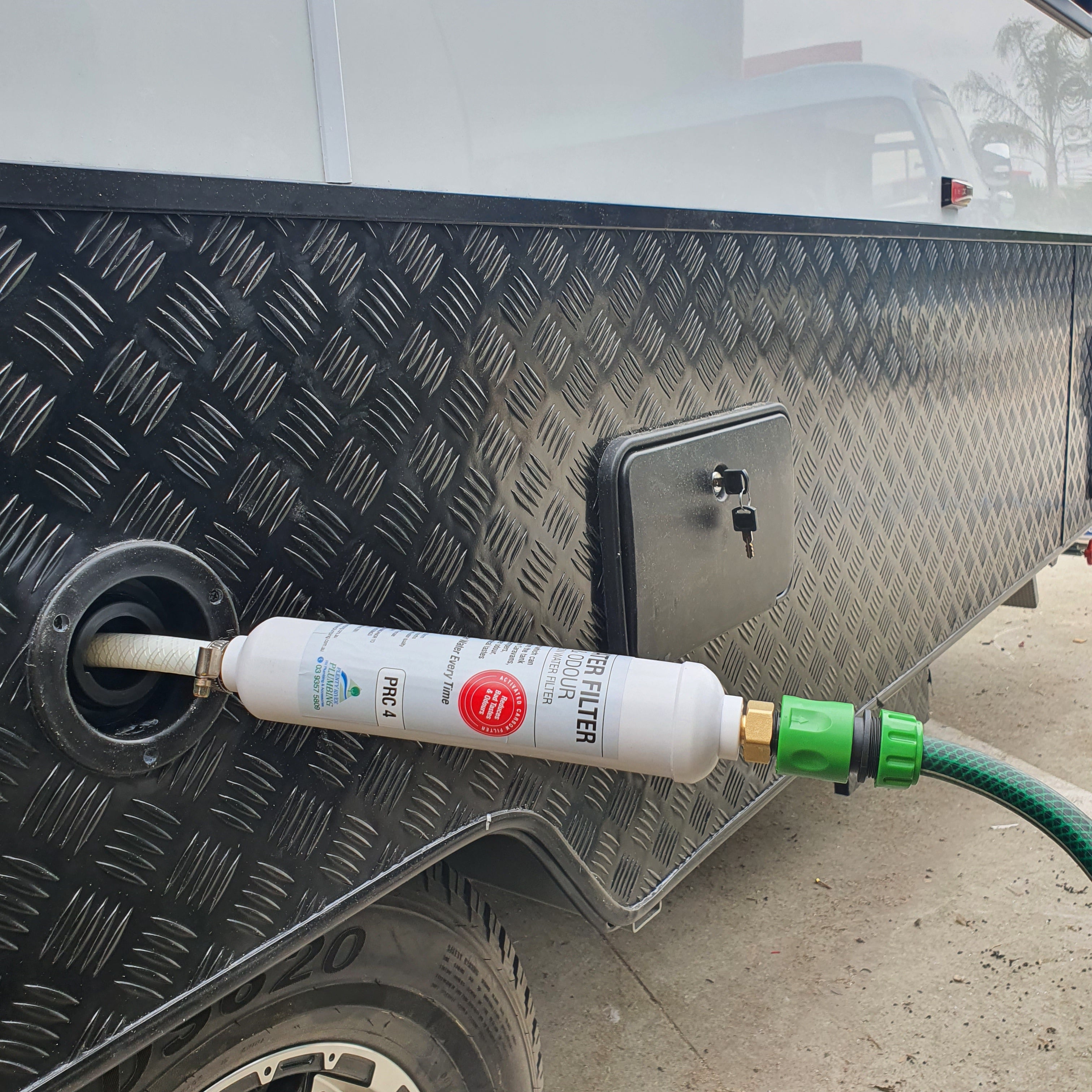 Inline Water Filter for Caravans, Motorhomes and / or RVs