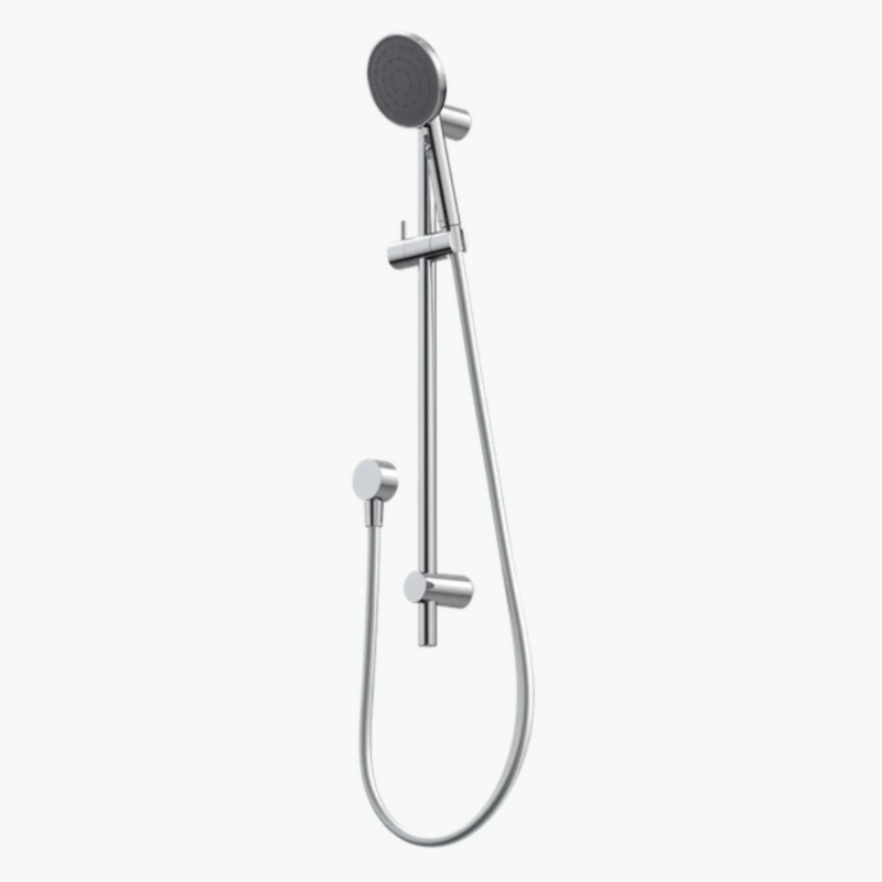 Shower Rail Round - Chrome