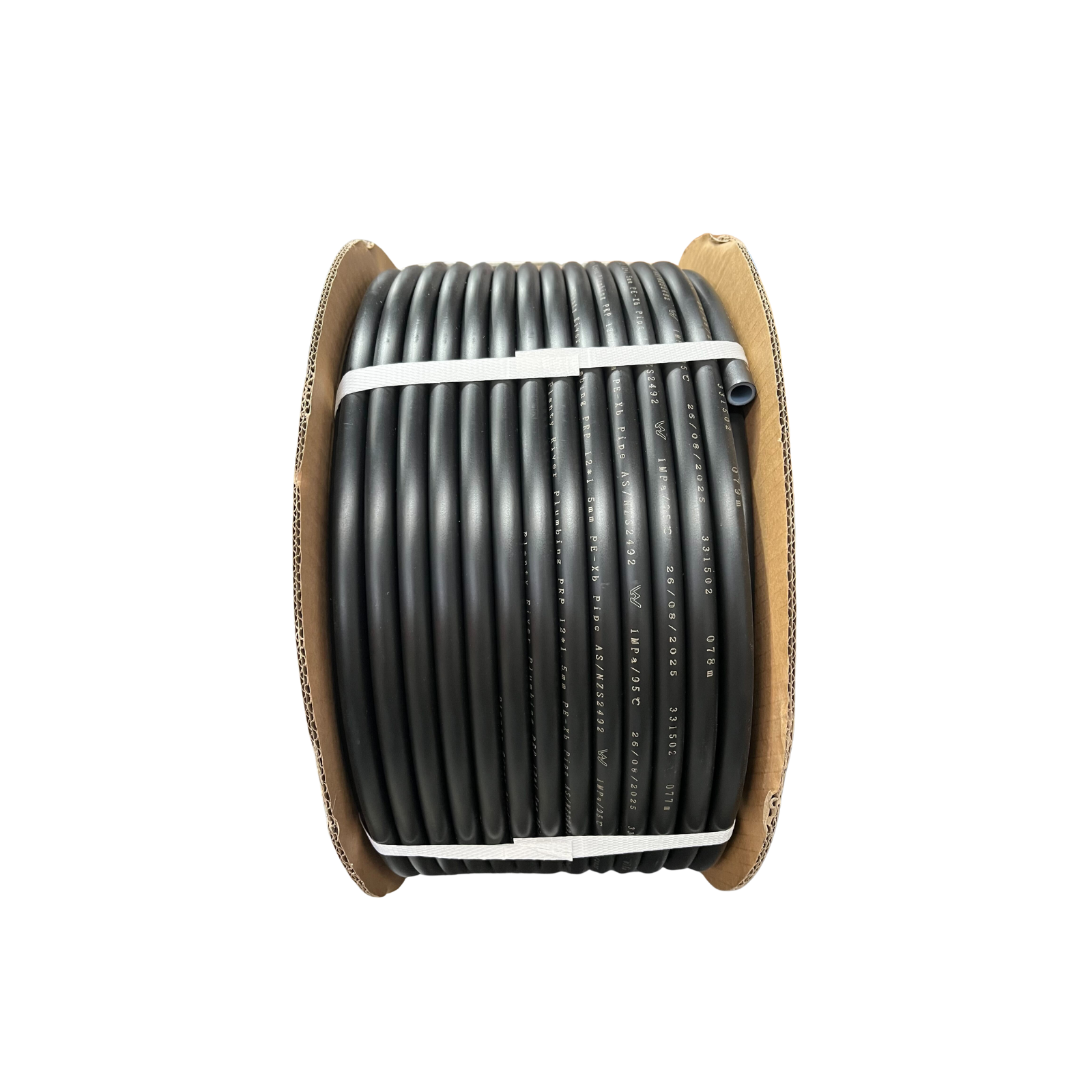 12mm Water Pipe Black WaterMark (80m)
