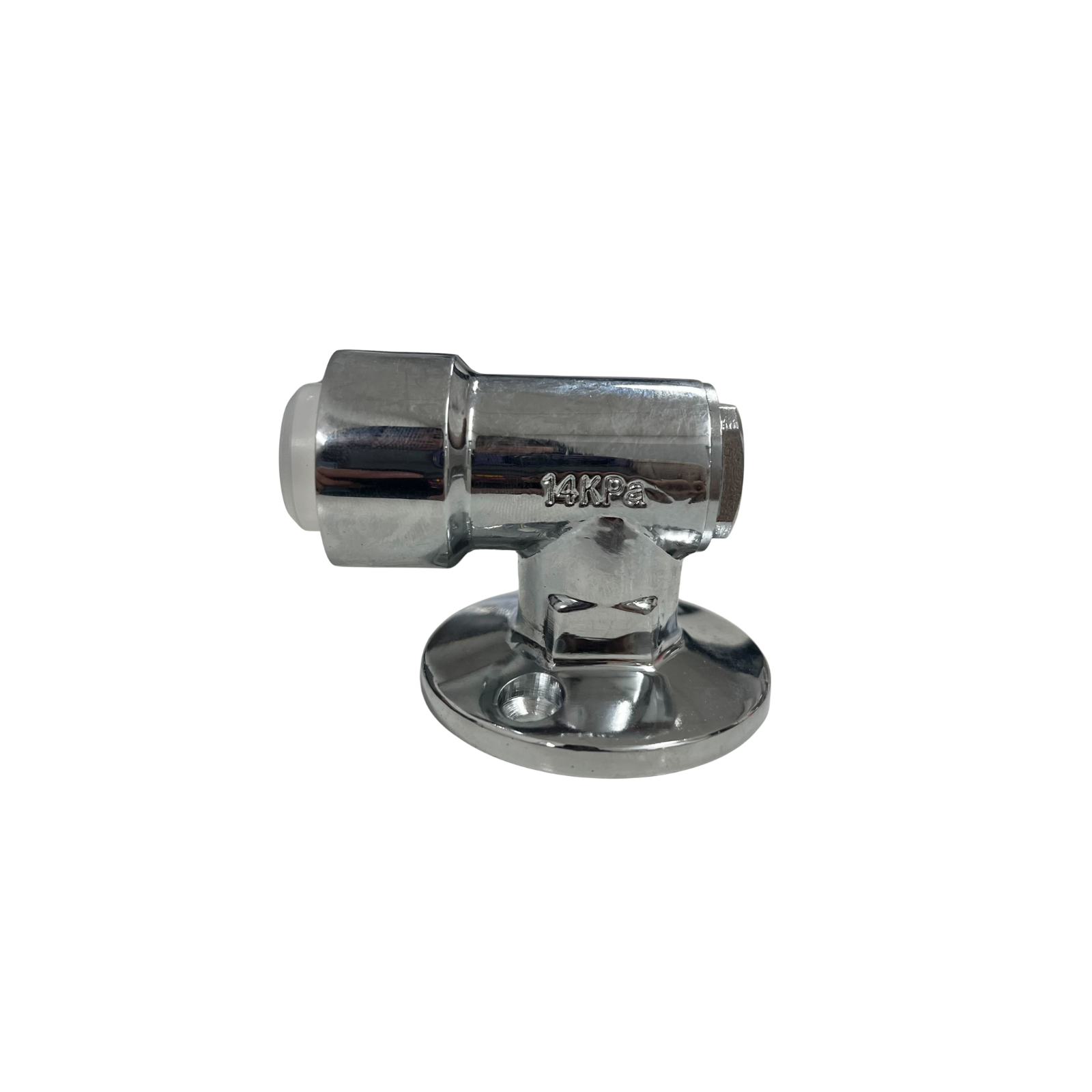 Gas Bayonet Fitting Only (Chrome) with screws