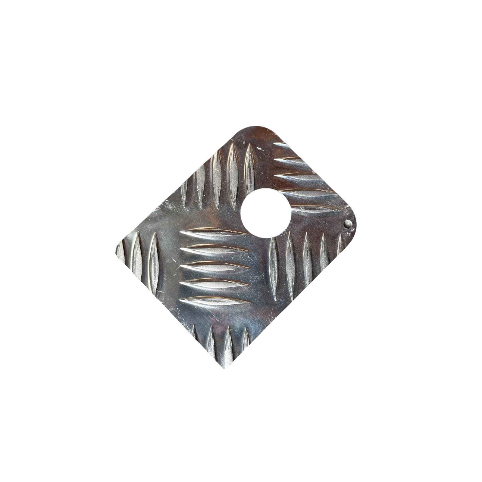 Chrome Gas Bayonet Plate with screw