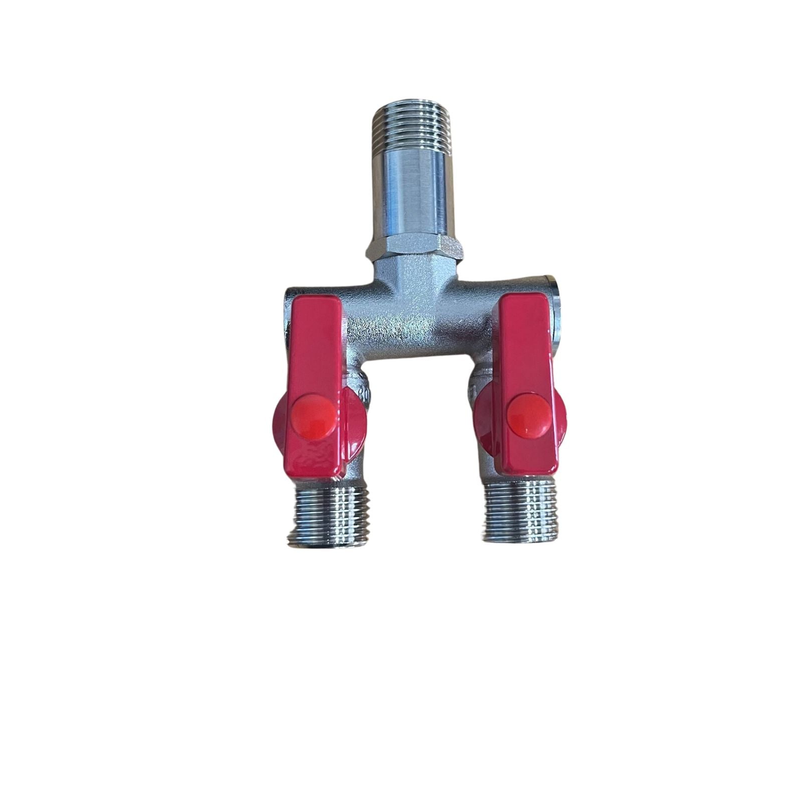 Manifold Two Way Brass Diverter 1/2" Male