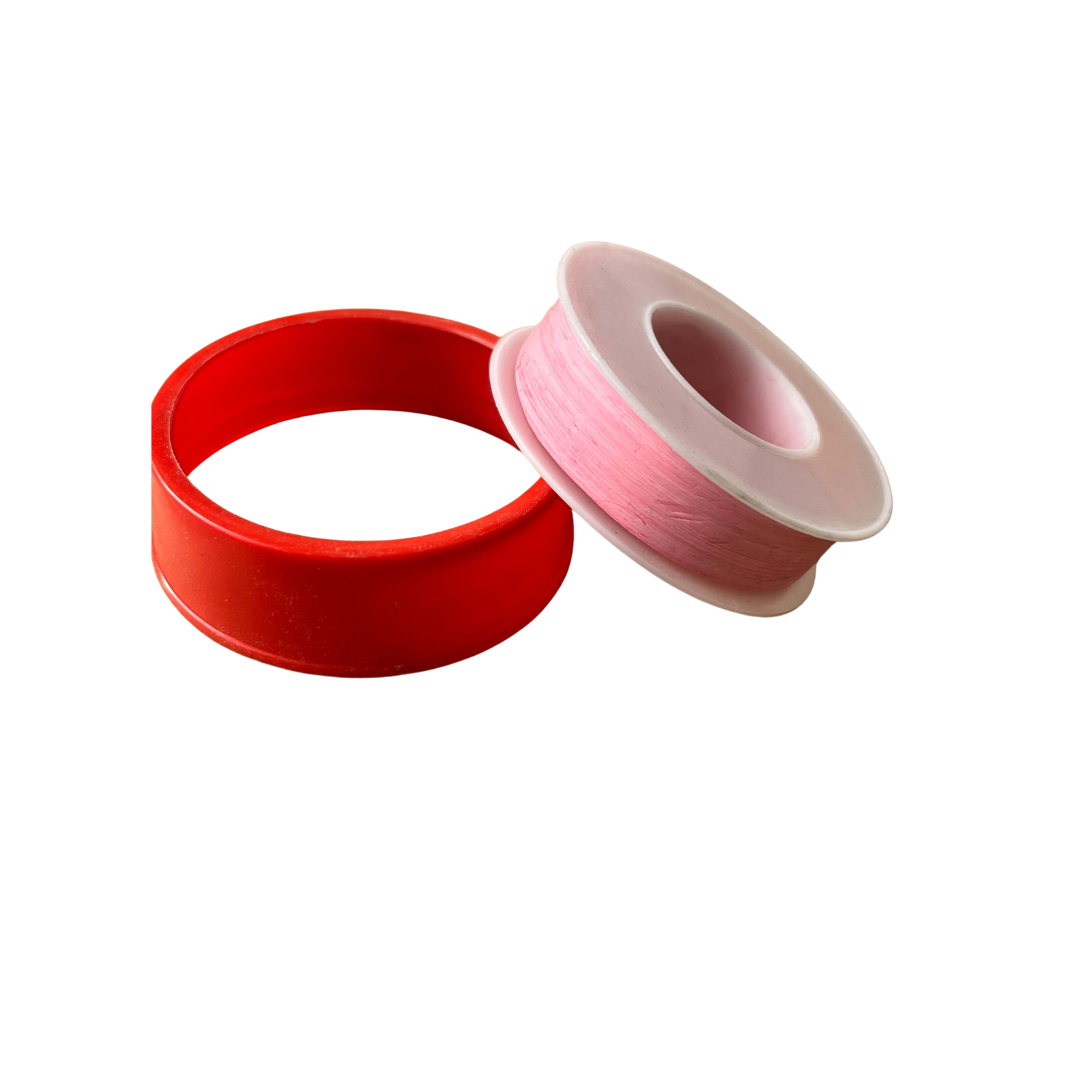 Pink PTFE Teflon Tape Roll – High Density Thread Seal Tape for Gas & Plumbing Fittings