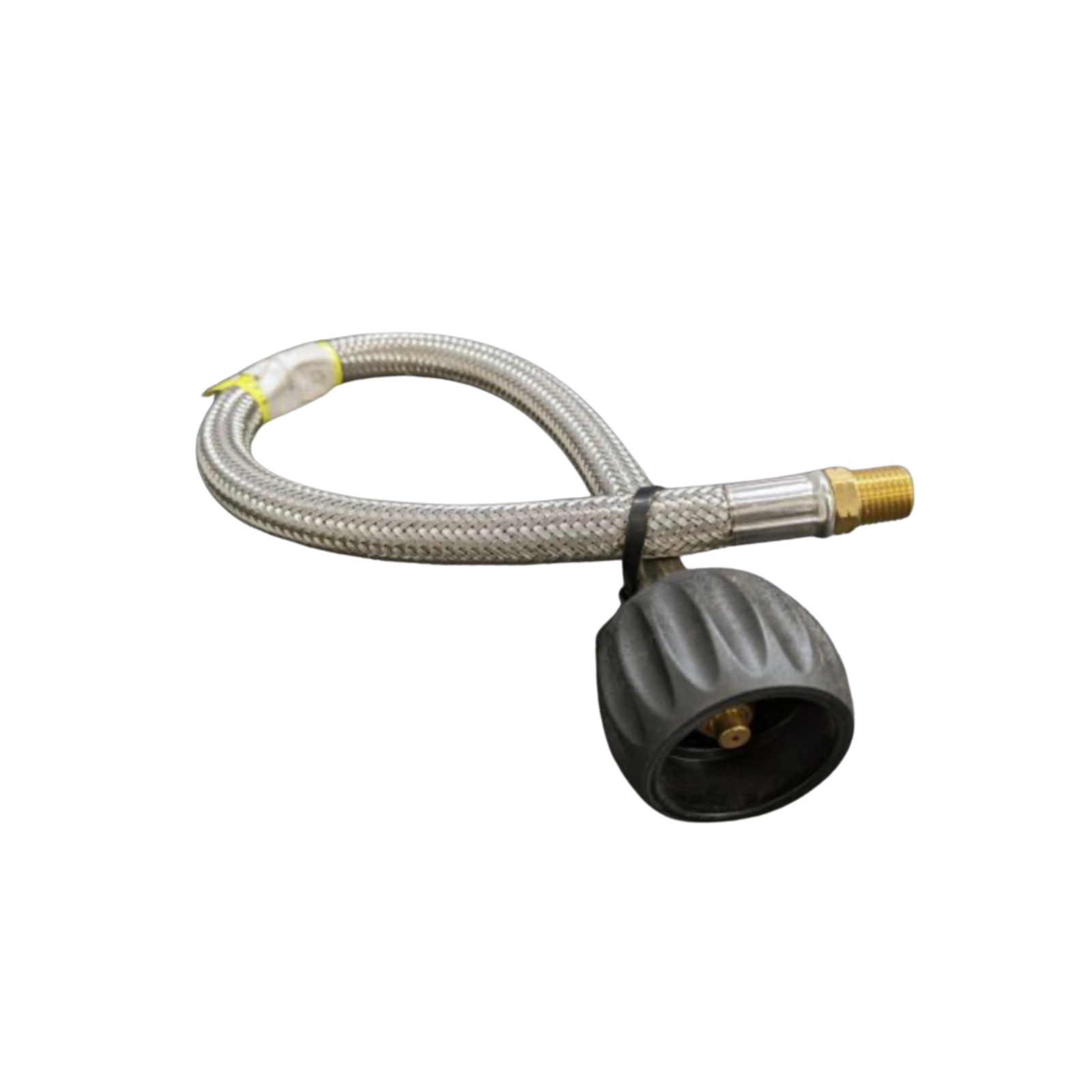 450mm Gas Regulator Flexi Hose – Caravan & RV LPG Hose | 5/16" Inverted Flare, AGA Approved