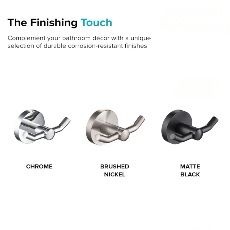 Towel Hook Brushed Nickel