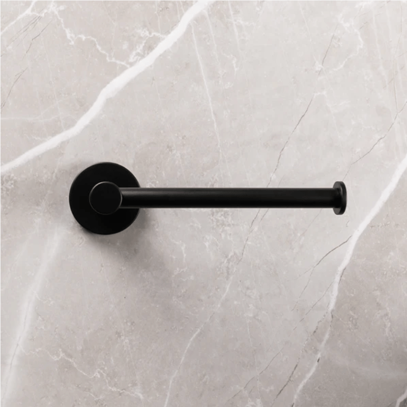 Toilet Roll Holder Matte Black