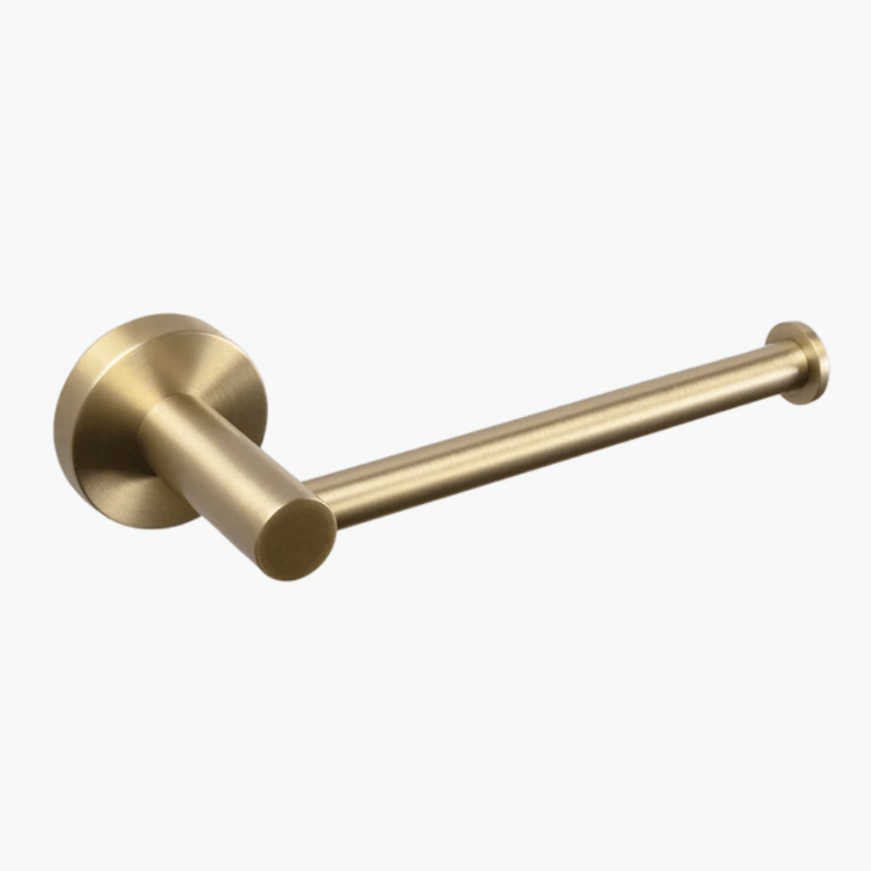 Toilet Roll Holder Brushed Gold