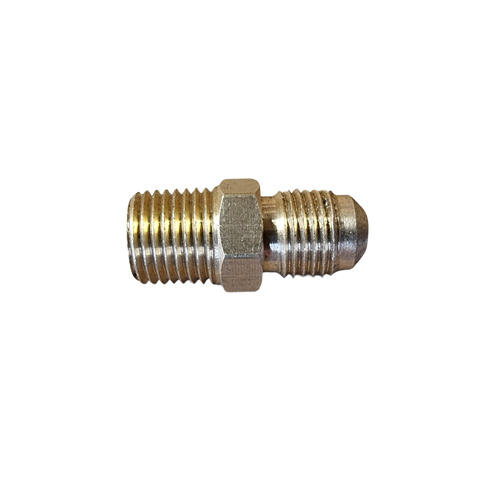 5/16" Flare x 1/4" BSPT Union – Brass Cooker Gas Union Fitting for Caravan, RV & LPG Systems