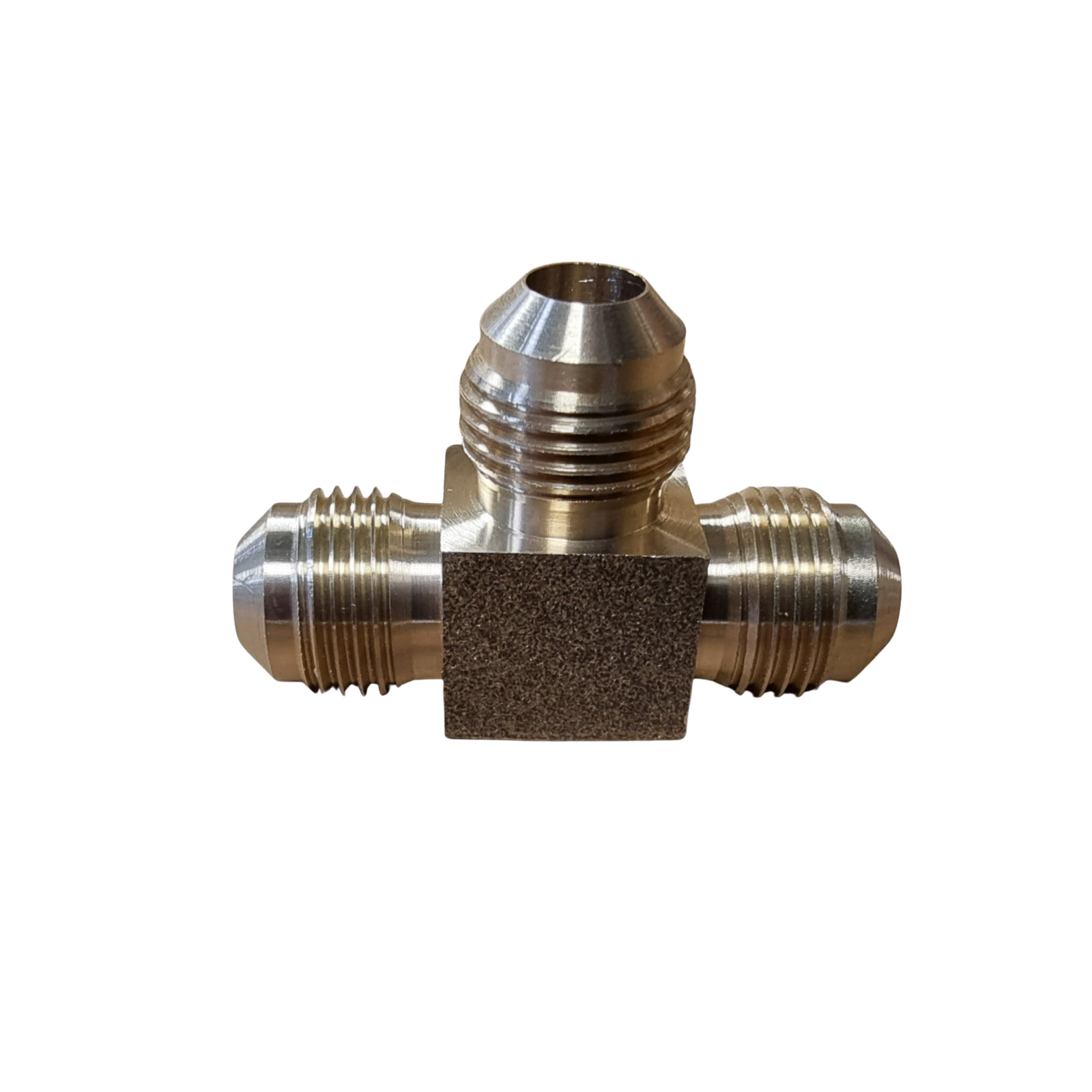 3/8" x 3/8" x 3/8" Brass Compression Tee – LPG Gas & Copper Pipe Fitting for Caravan, RV & Plumbing Systems