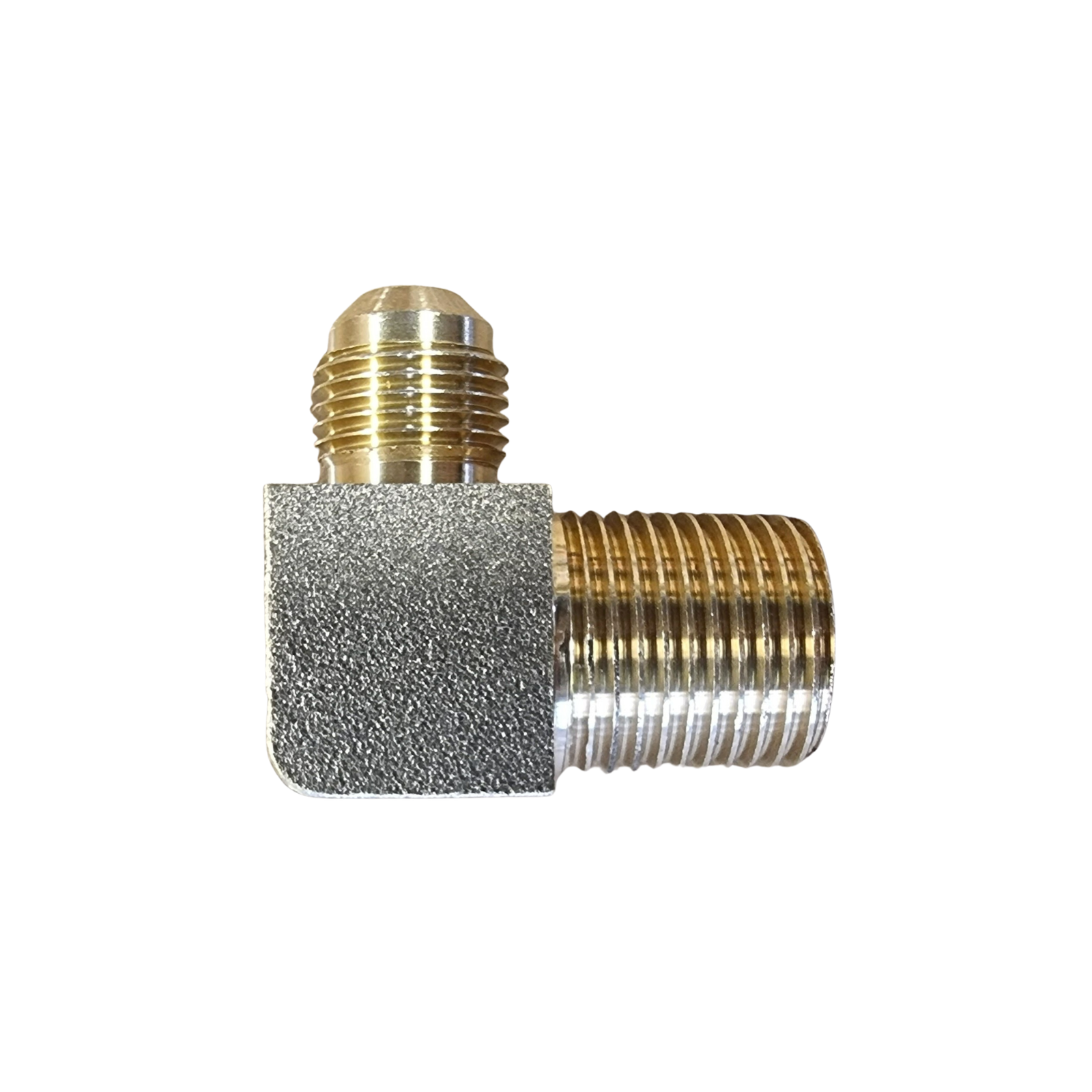 3/8" Compression x 1/2" BSPM Elbow – Brass Gas & Plumbing 90° Fitting for Caravan, RV & LPG Systems