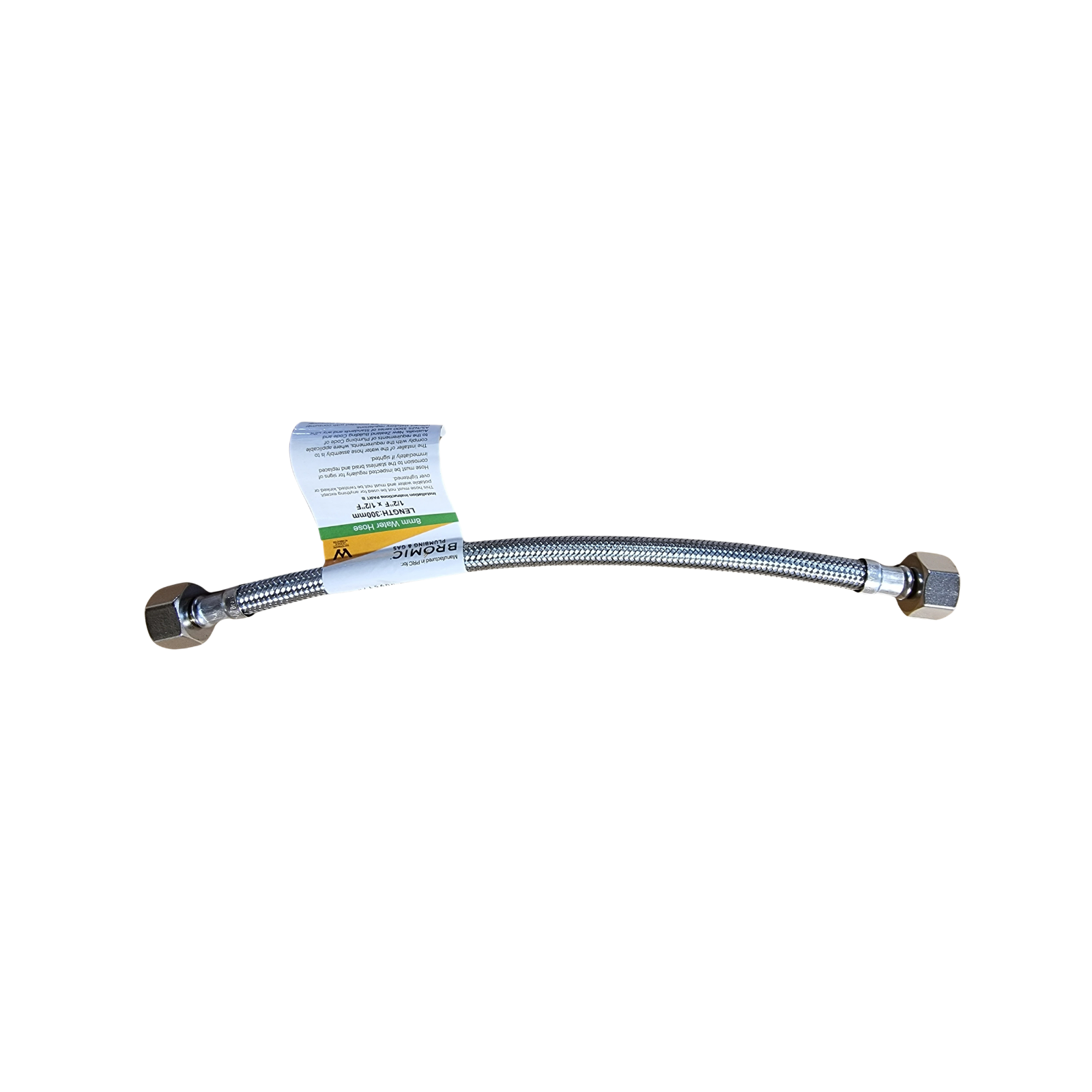 Flexi Hose Water 1/2" 300mm
