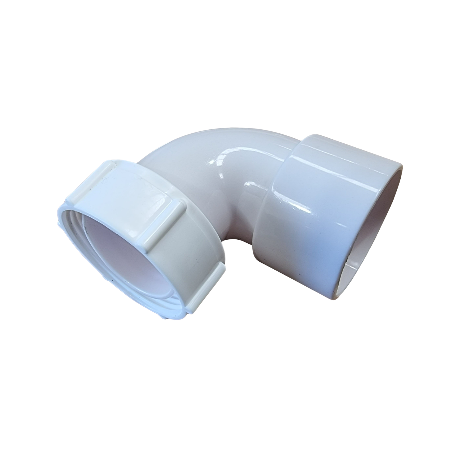 40mm Knuckle Bend / Cap & Lining Elbow – Durable PVC Plumbing Fitting for Drainage & Waste Systems (Caravan, RV & Residential Use)