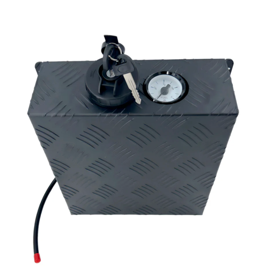 AU Focus Diesel Heater Fuel Tank Cover Black Checker Plate 9.5L
