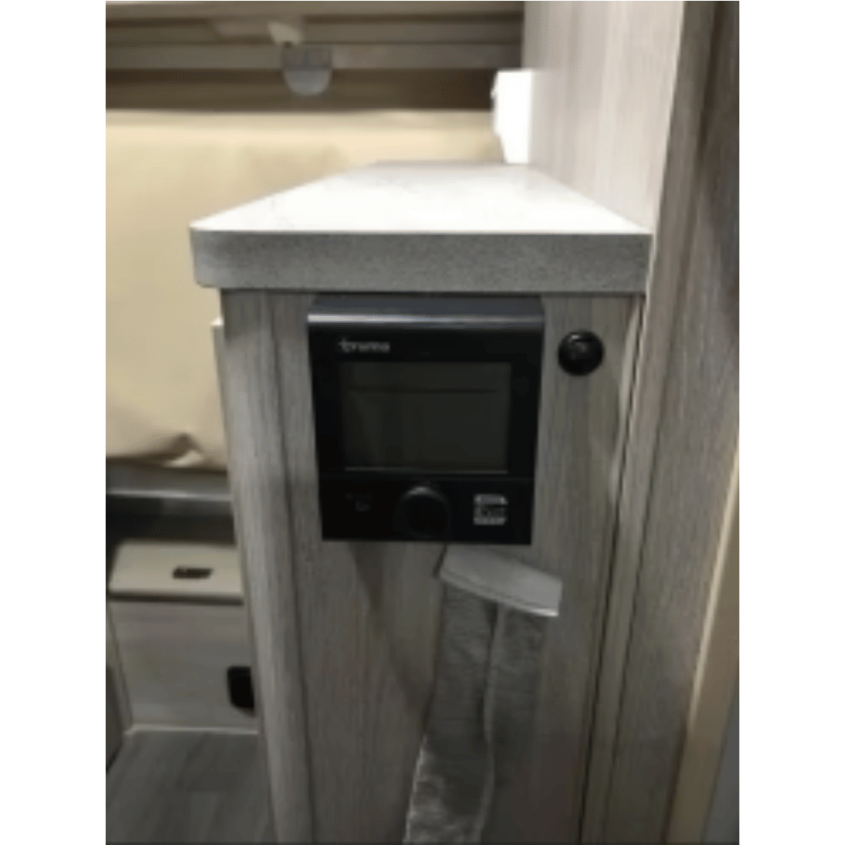 Truma Varioheat Eco Heater With Black Cowl - Gas