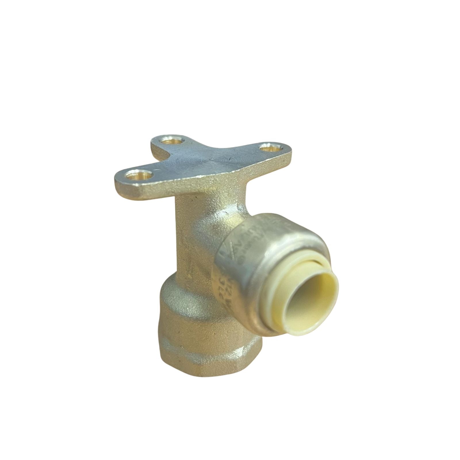 Brass Pushfit 12mm Lugged Elbow
