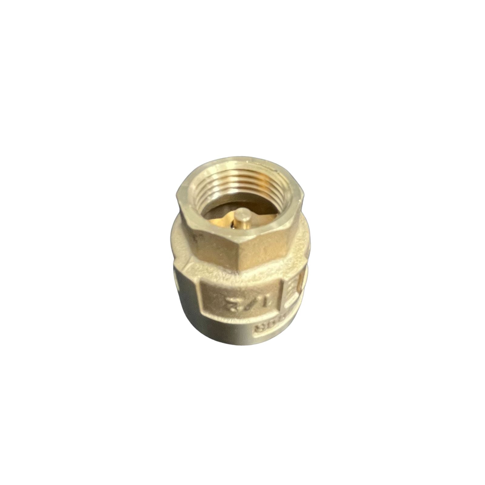 Check Valve – 1/2" Brass One Way / Non Return Valve - Water Pump Fitting