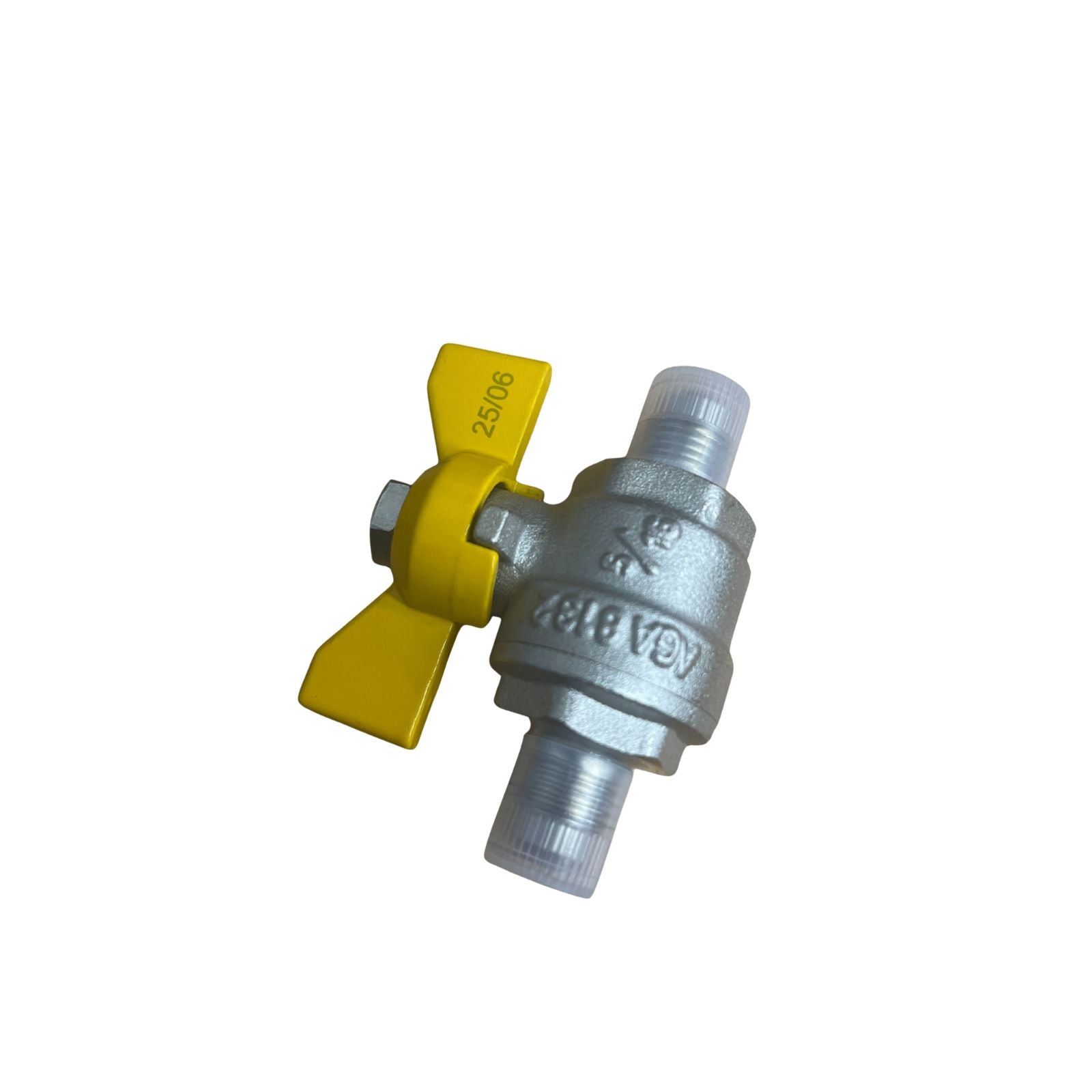 5/16" Gas Tap / Cock – Brass LPG Shut-Off Valve for Caravan, RV & Gas Appliance Systems