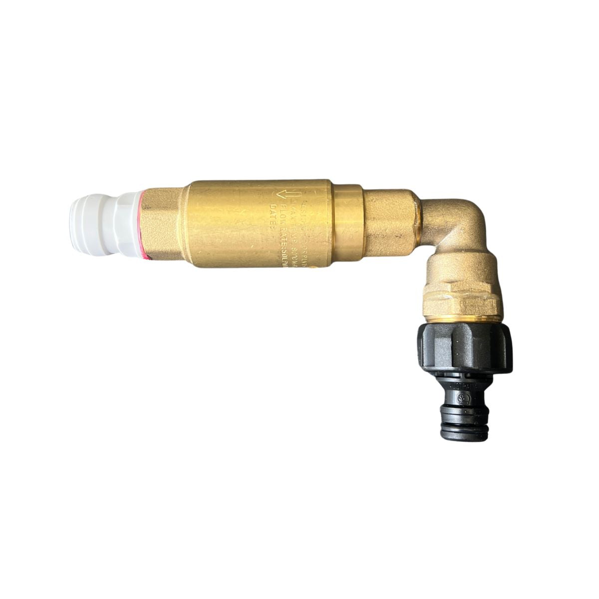 Mains Inlet Pressure Limiting Valve Elbow - Assembly