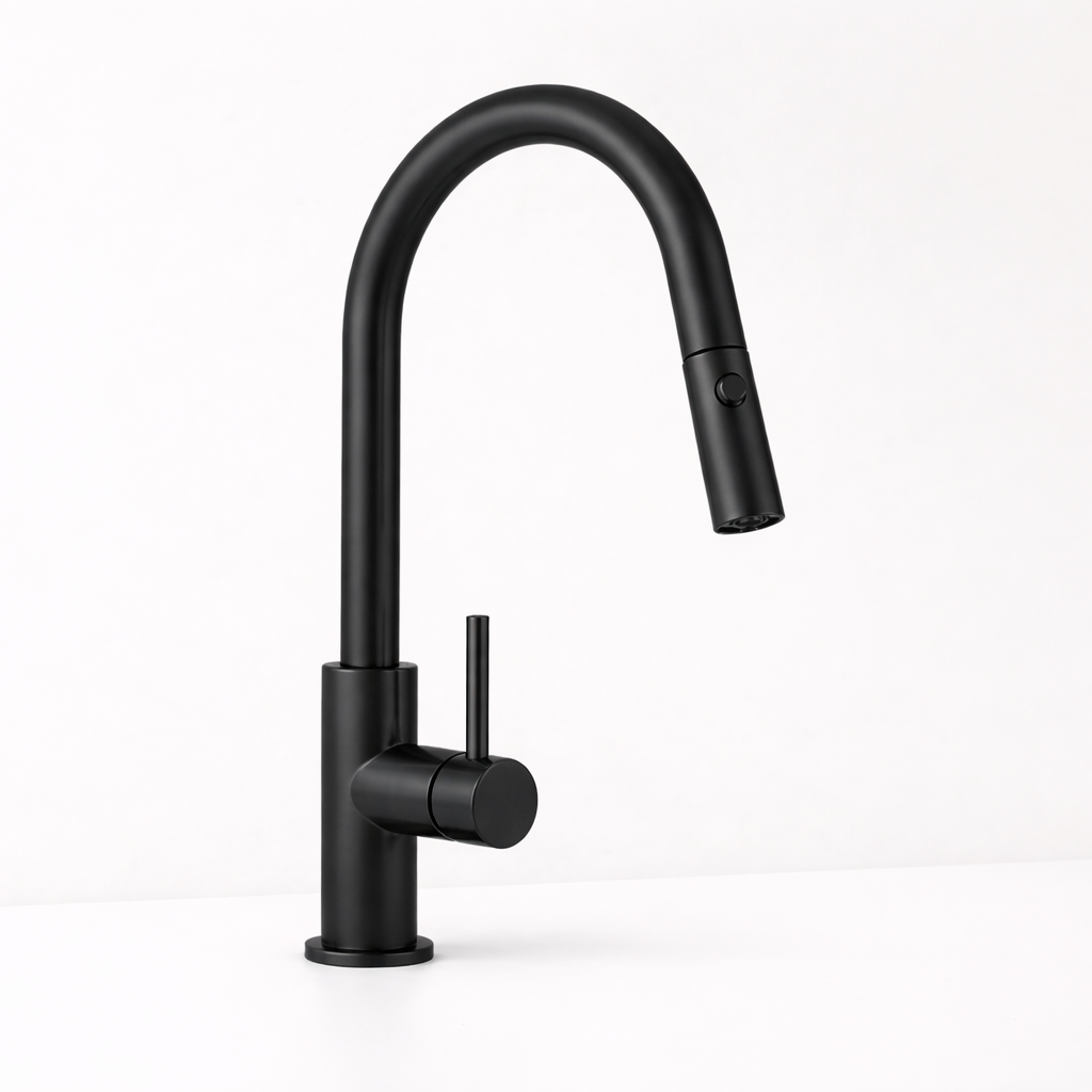 Pull Out Mixer - Matte Black