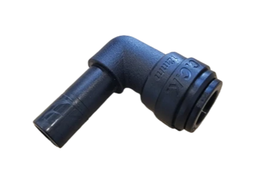 CCK 12mm Push Fit Stem Elbow Connector – Caravan & RV Plumbing Fitting | John Guest Compatible | Durable Water System Elbow Adapter