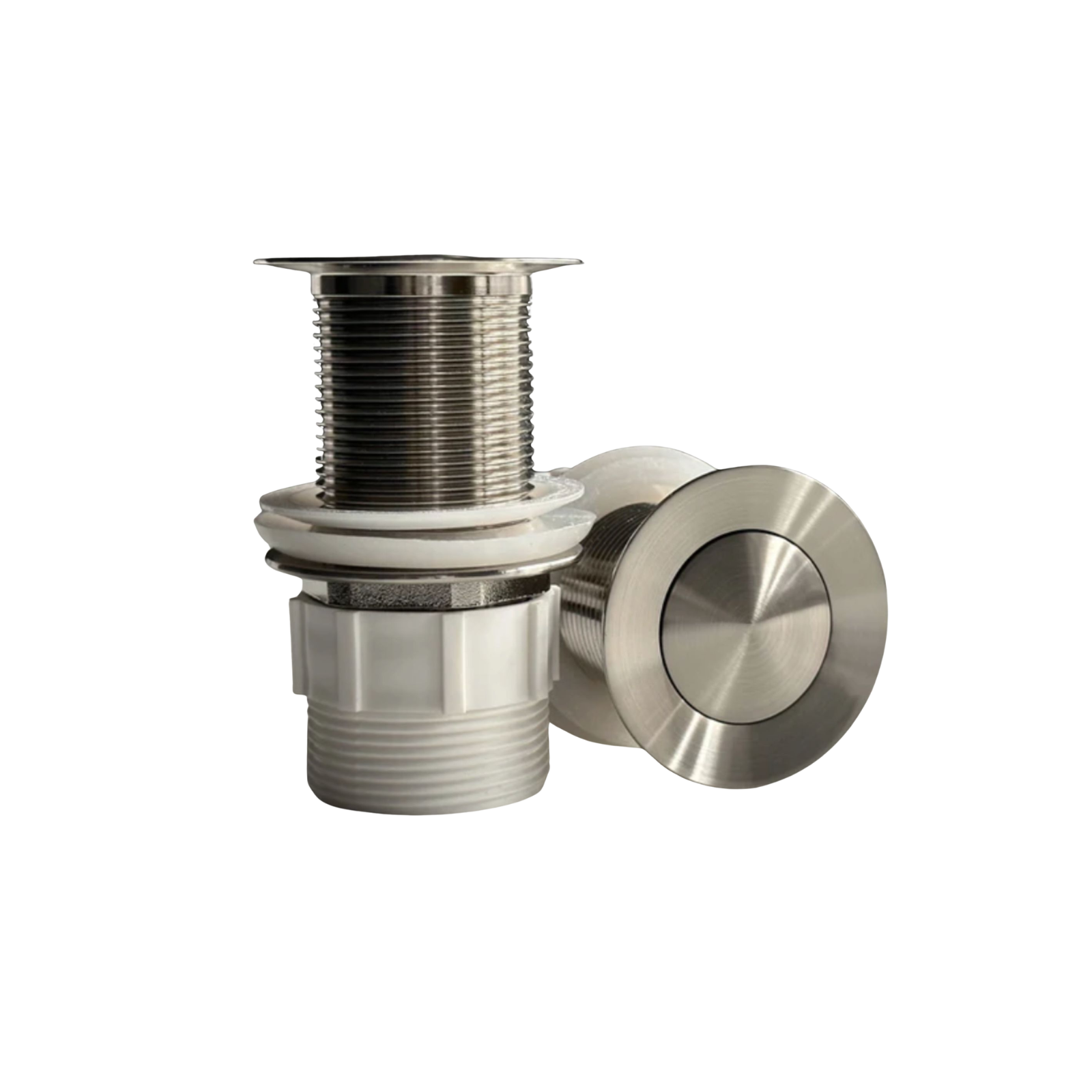 Brushed Nickel Pop-Up Waste 40mm WITHOUT Overflow