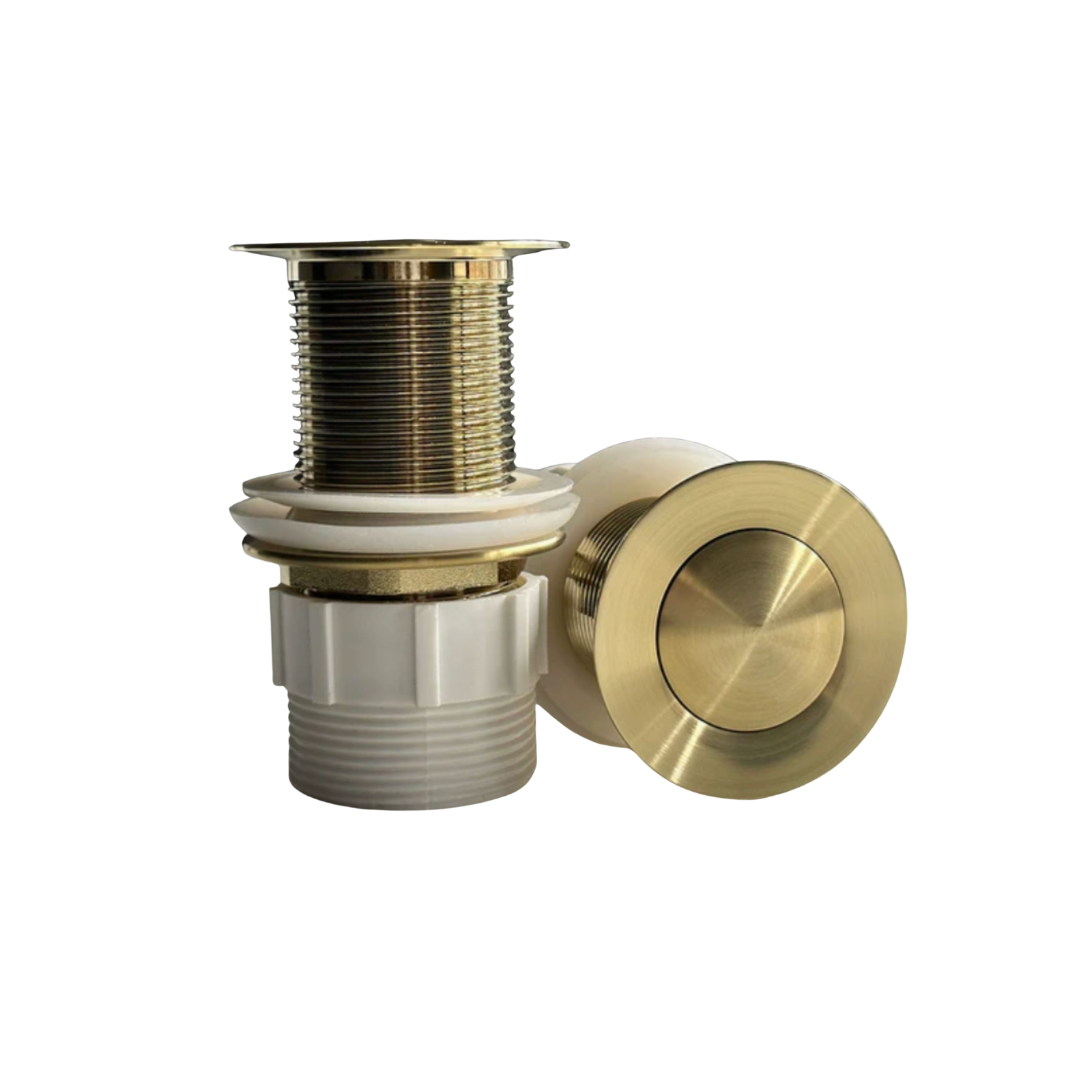Brushed Gold Pop-Up Waste 40mm WITHOUT Overflow