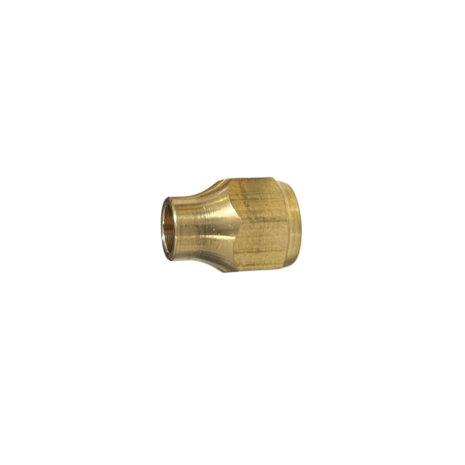 3/8" x 5/16" Flare Reduction Brass Nut (1 Piece)