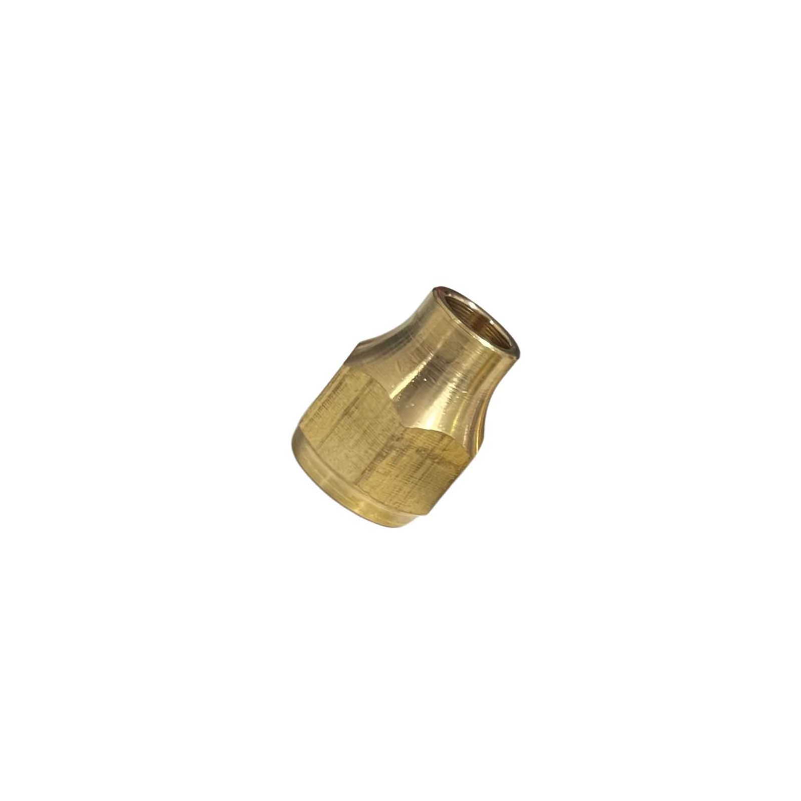 3/8" x 5/16" Flare Reduction Brass Nut (1 Piece)