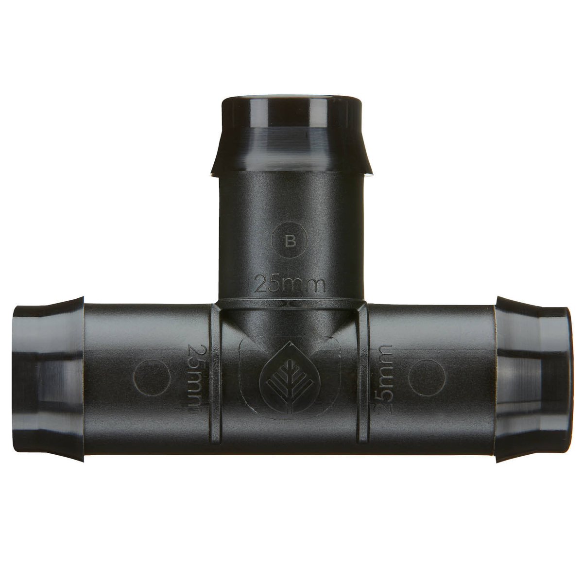 25mm Barbed Tee Poly Fitting – Durable Irrigation Connector | Plenty River