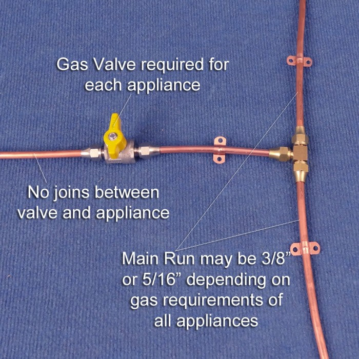 5/16" LPG Gas Ball Valve