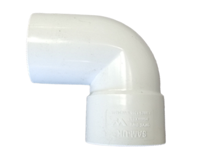 PVC Bend 90â° M/F 40mm