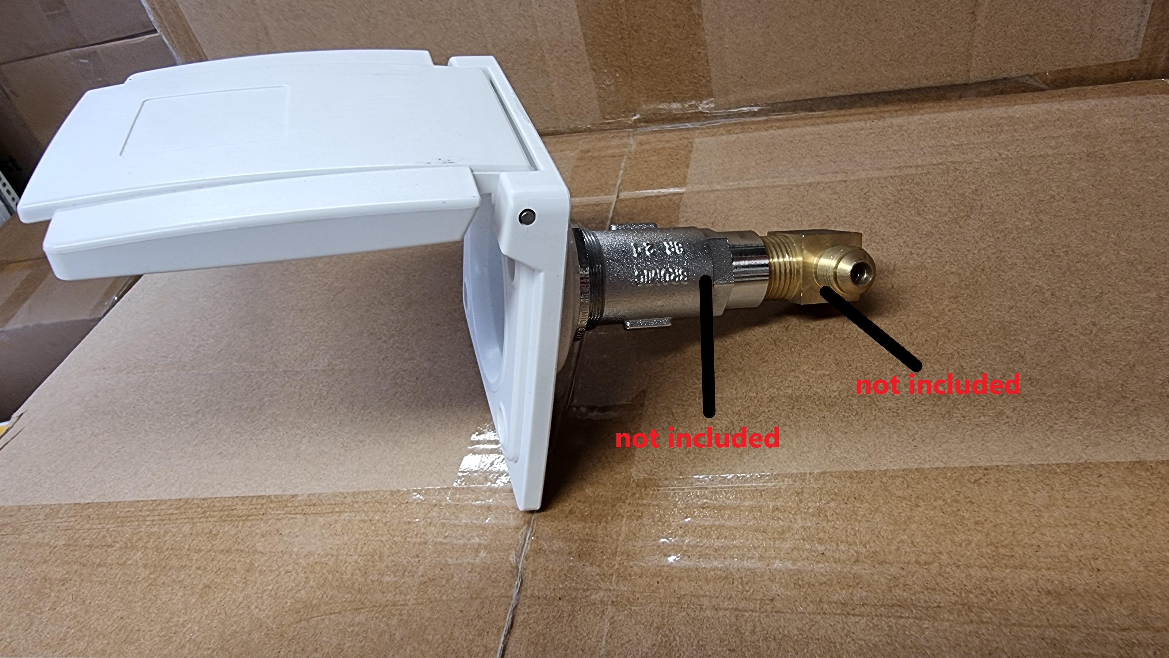 Gas bayonet cover WHITE | Plenty River