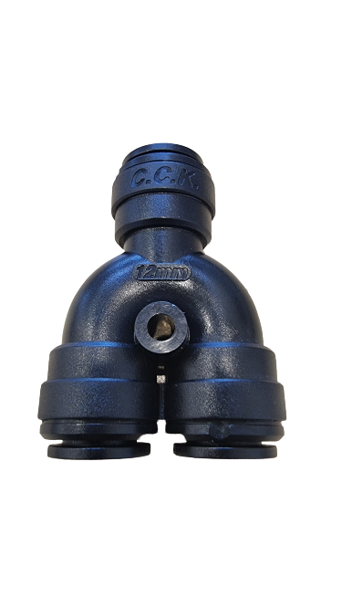 CCK 12mm Push Fit Y Fitting | Plenty River