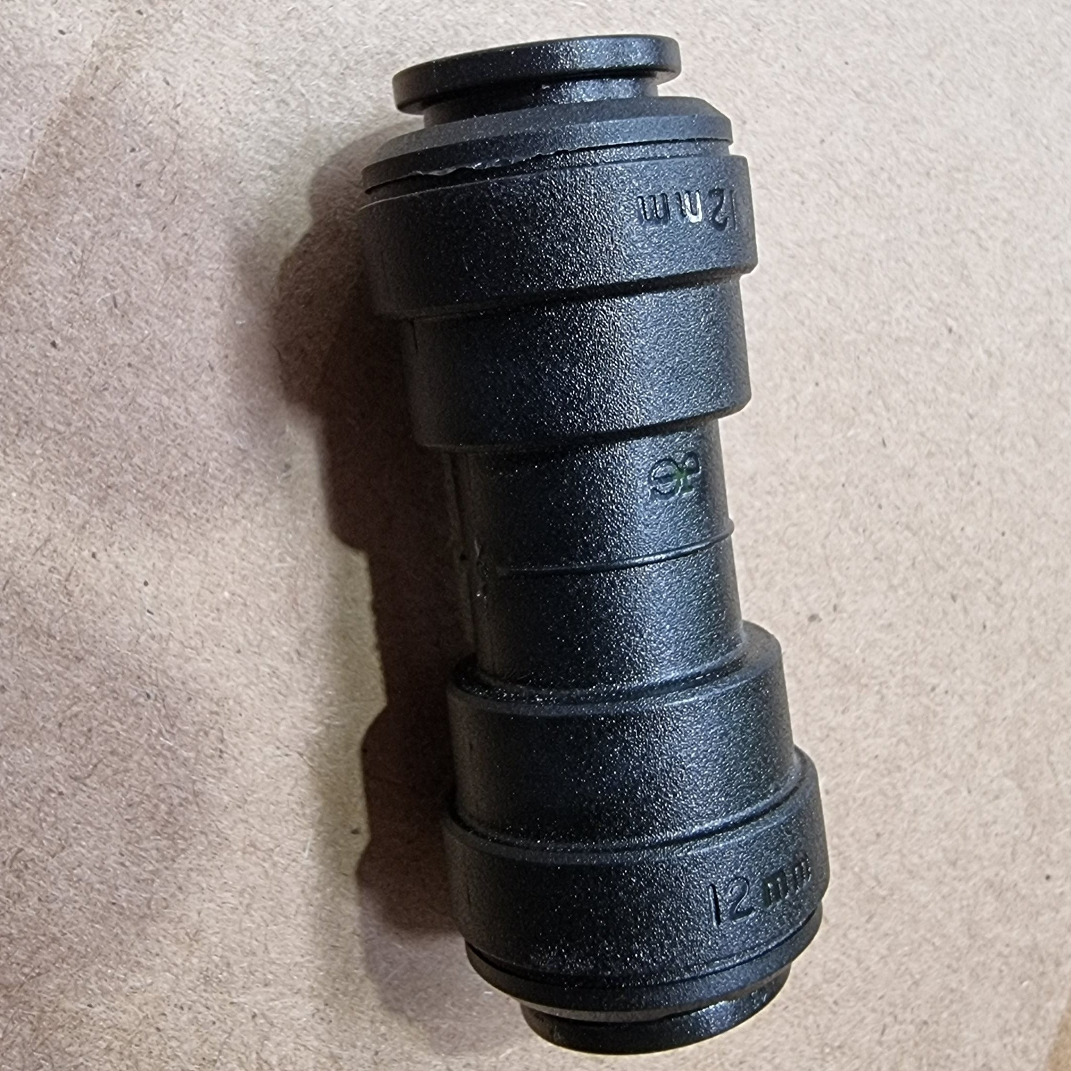 John Guest 12mm Joiner/Straight (Non WM)