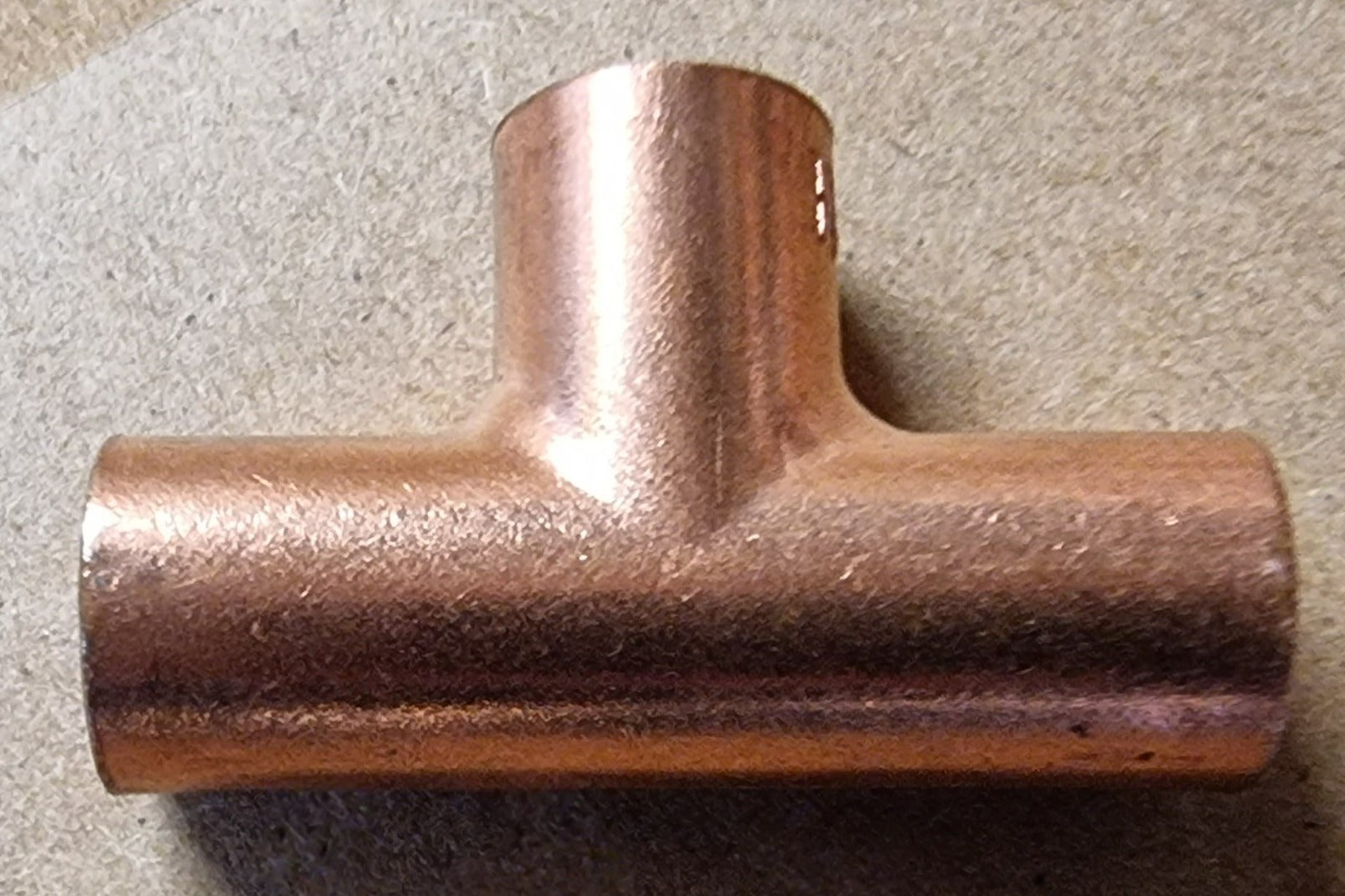 3/8" x 3/8" x 3/8" Copper Tee