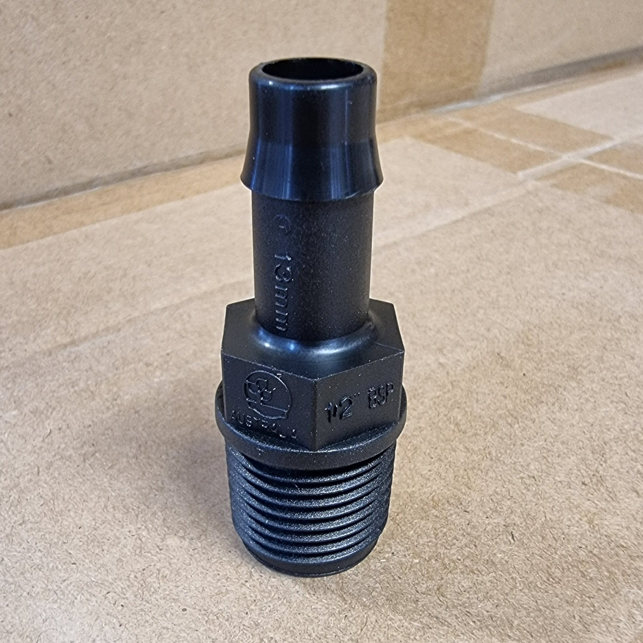 Director 13mm Barb x 1/2" BSPT Poly