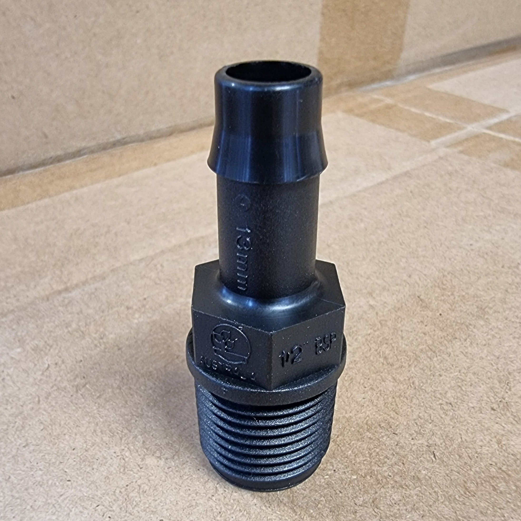 Director 13mm Barb x 1/2" BSPT Poly