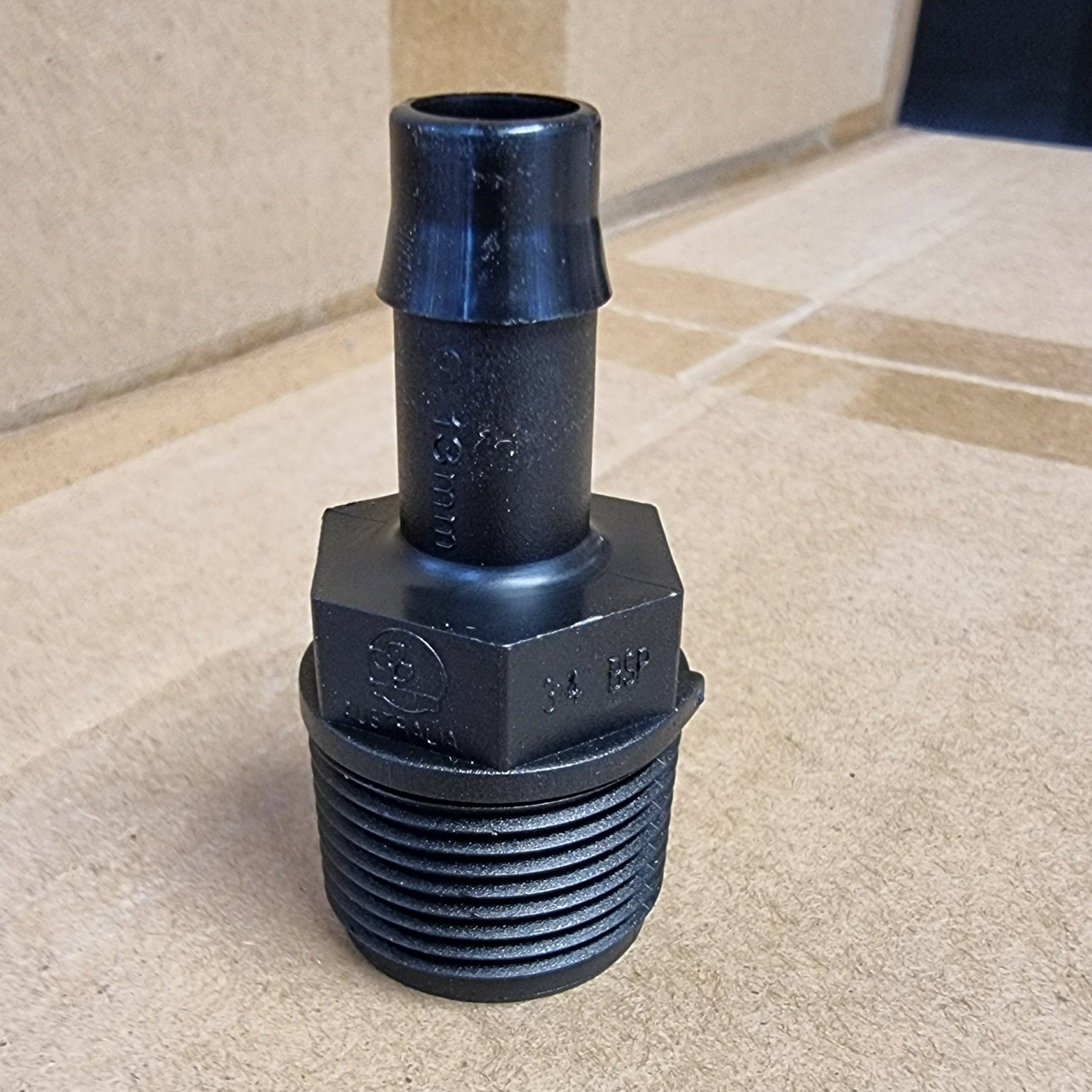 Director 13mm Barb x 1/2" BSPT Poly