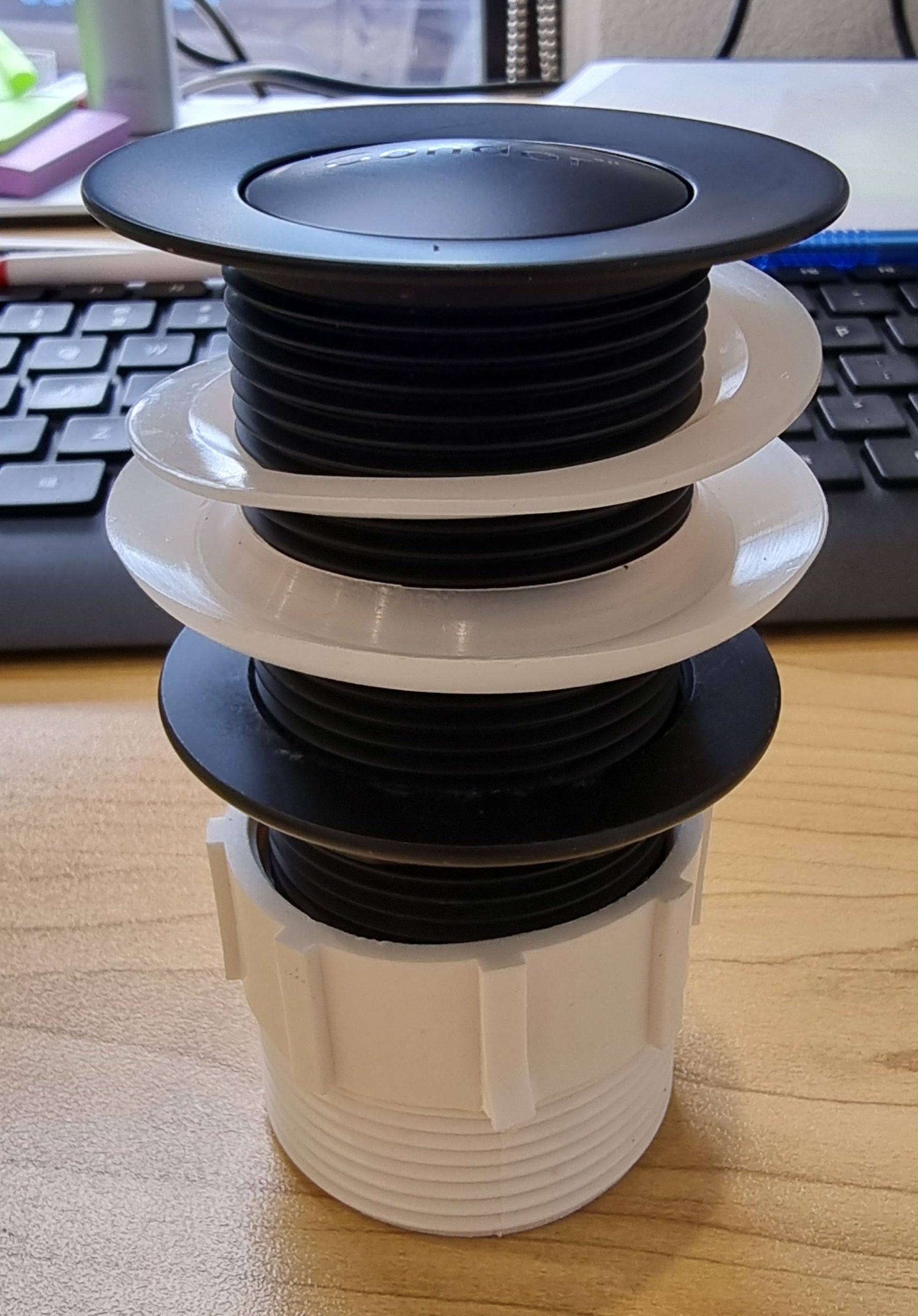 lack Pop-Up Waste 40mm WITHOUT Overflow