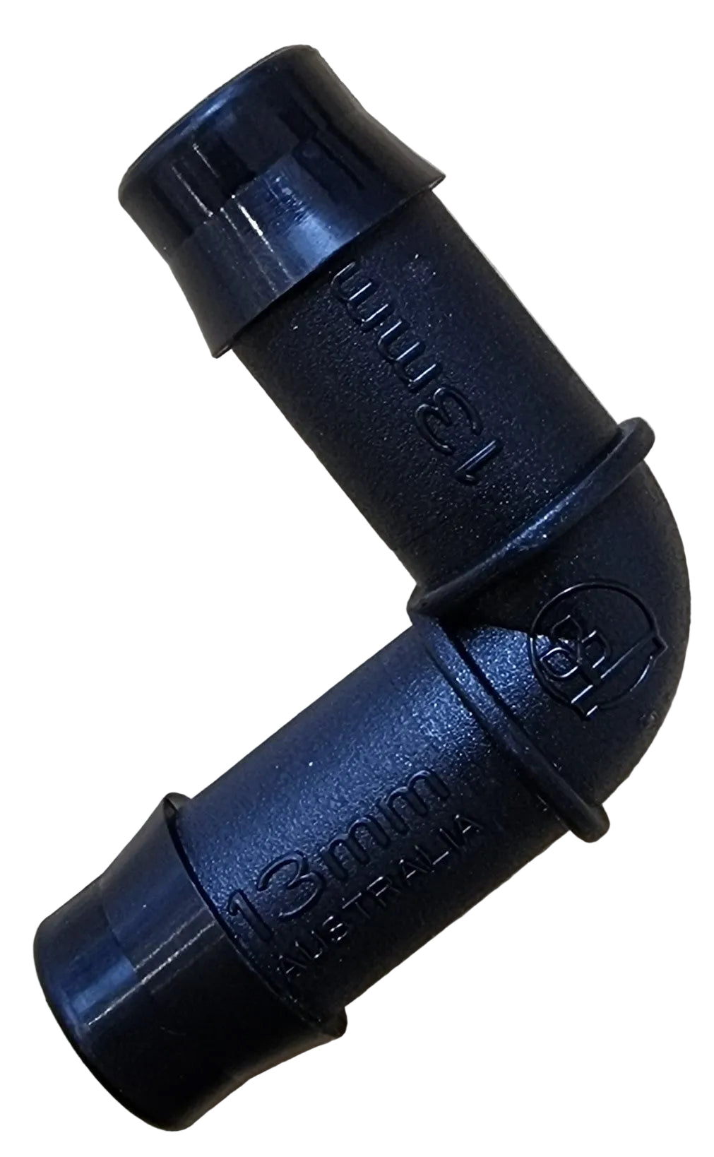 Elbow 13mm Barb Poly | Plenty River