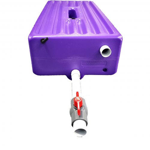 Grey Water Tank 110L - Purple + Complete Kit+ Inline Filter Kit