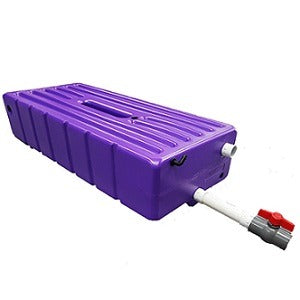 Grey Water Tank 110L - Purple + Complete Kit+ Inline Filter Kit