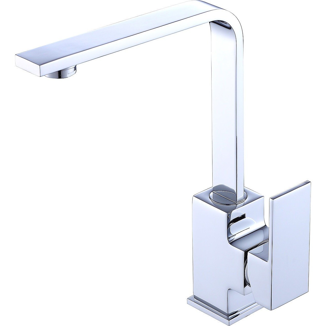 Chrome Sink Square Mixer | Plenty River