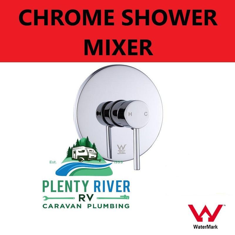 Chrome Shower Mixer Pin Handle | Plenty River