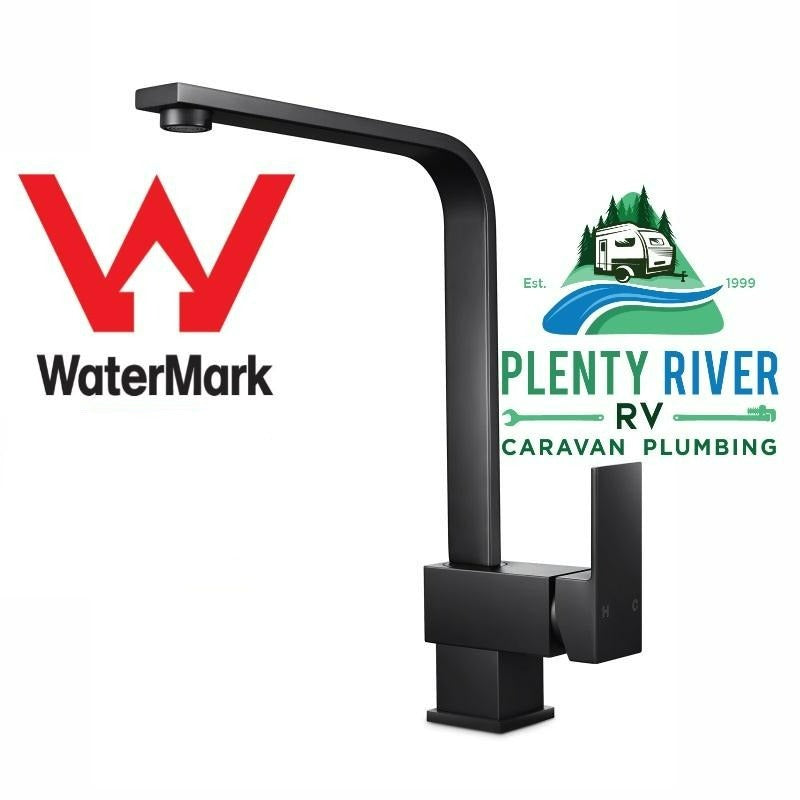 Black Sink Square Mixer | Plenty River
