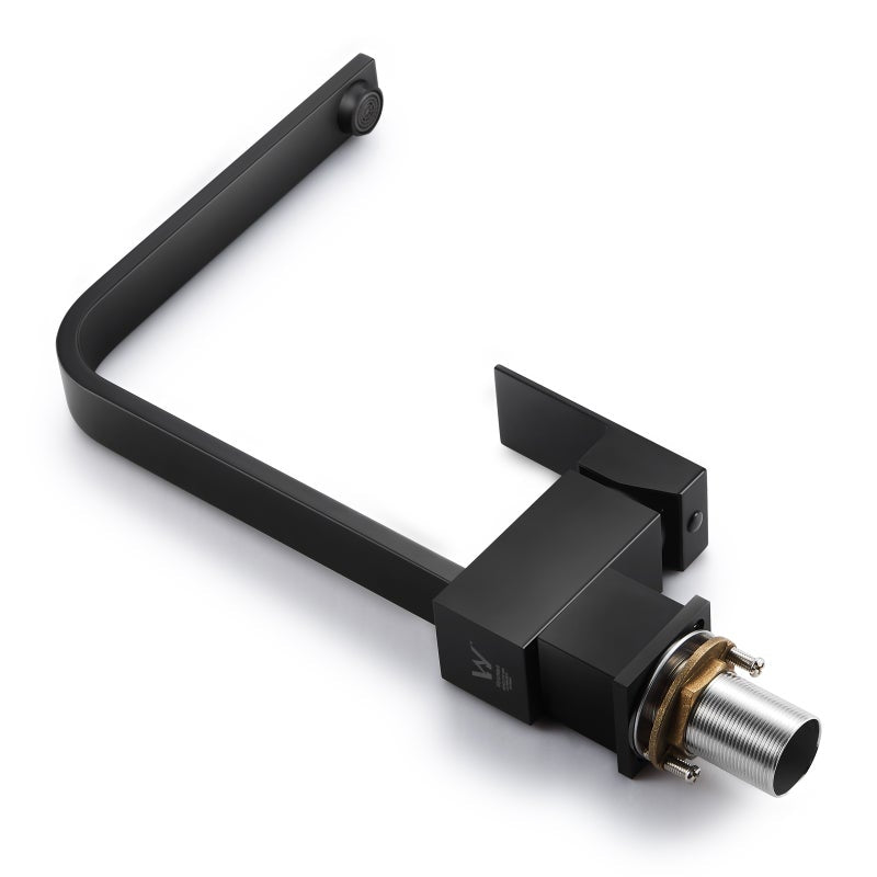 Black Sink Square Mixer | Plenty River