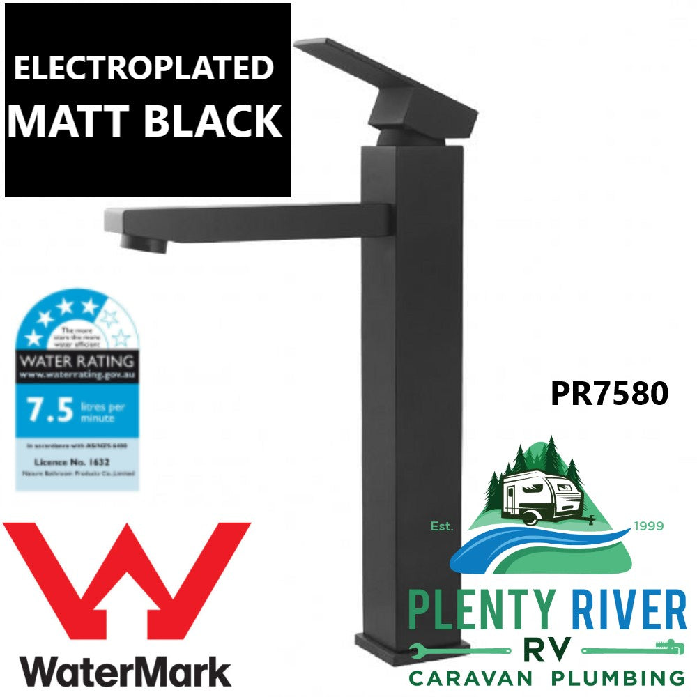 Black Basin Tall Square Mixer