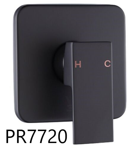 Black Tapware Combo (SQUARE) - 4 Piece Kit