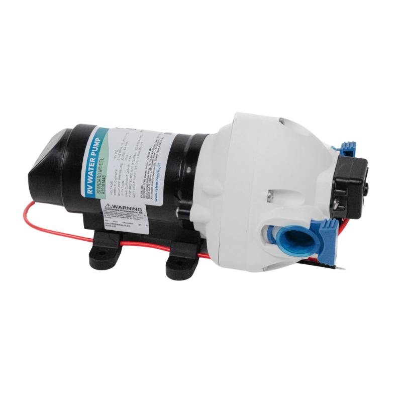 Flojet Triplex 12V Caravan Water Pump 11LPM 50PSI – RV Freshwater Pressure Pump