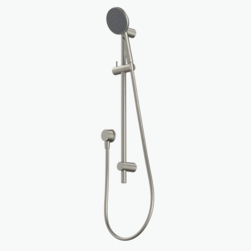 Shower Rail Round - Brushed Nickel